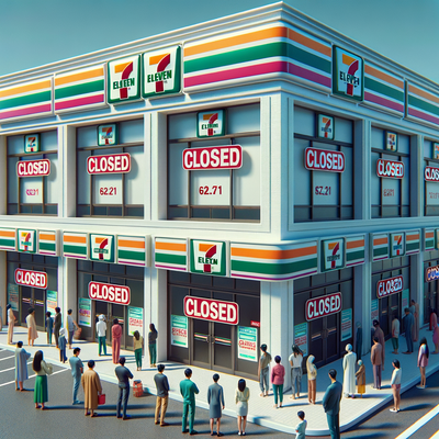 7-Eleven Store Closures in North America Amid Falling Sales: Impact and Future Plans