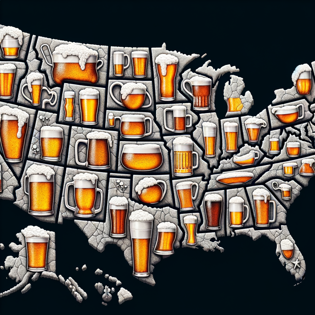 Exploring Beer Consumption Trends: U.S. States Leading the Pack