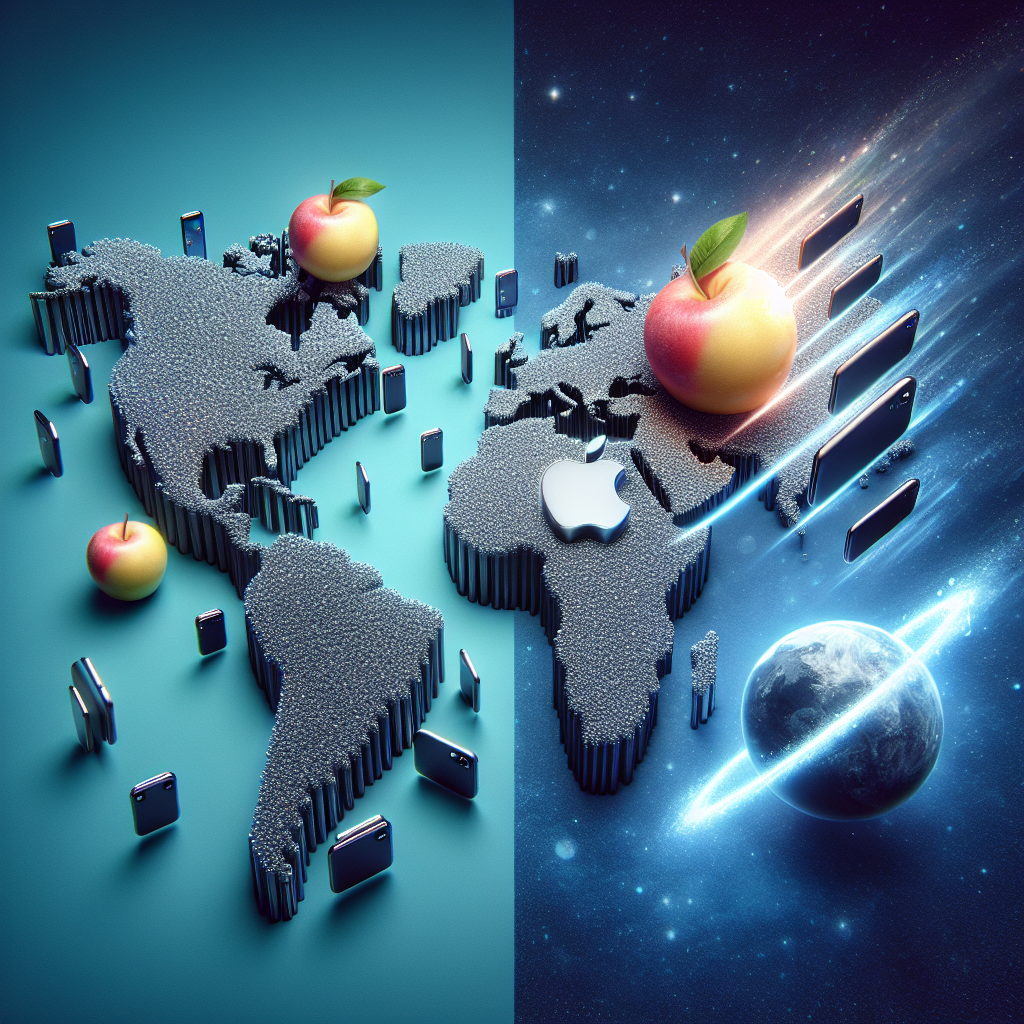 Samsung vs. Apple: Q1 2024 Global Smartphone Shipments Revealed