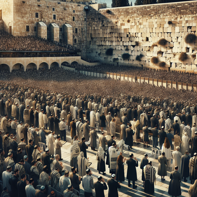 Thousands Gather for Selichot Prayers at Western Wall: Unity and Resilience