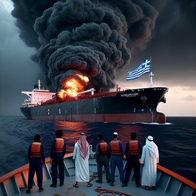 Red Sea Naval Mission Reports Greek-Flagged Tanker Under Attack: Impact and Response